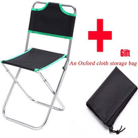 Outdoor Camping Chair Oxford Cloth Portable Folding Camping Chair