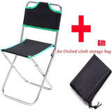 Outdoor Camping Chair Oxford Cloth Portable Folding Camping Chair