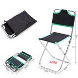 Outdoor Camping Chair Oxford Cloth Portable Folding Camping Chair