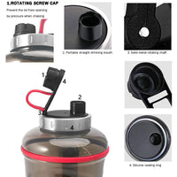 3.2L Sports bottle portable large-capacity water bottle for outdoor camping