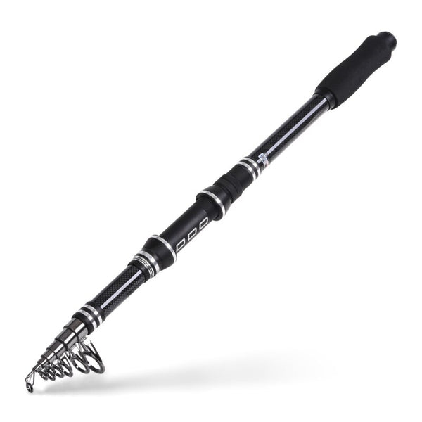 CAPACI Carbon small fiber telescope fishing rod