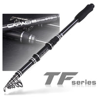 CAPACI Carbon small fiber telescope fishing rod