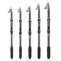 CAPACI Carbon small fiber telescope fishing rod