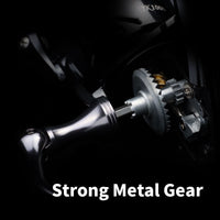 LINNHUE 9+1 metal bearings fishing reel 5.2:1 gear spinning reel1000H