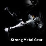 LINNHUE 9+1 metal bearings fishing reel 5.2:1 gear spinning reel1000H