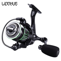 LINNHUE 9+1 metal bearings fishing reel 5.2:1 gear spinning reel1000H