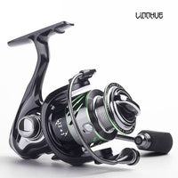 LINNHUE 9+1 metal bearings fishing reel 5.2:1 gear spinning reel1000H