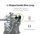 LINNHUE 9+1 metal bearings fishing reel 5.2:1 gear spinning reel1000H