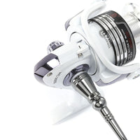 LIE YU WANG 13 + 1BB gear ratio 5.2: 1 spinning fishing reel with exchangeable handle