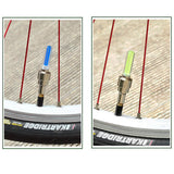 2PCS Bicycle LED Light Tire Valve Cap