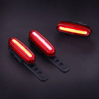 Deemount 100 LM Rechargeable COB LED USB Mountain Bike Tail Light Taillight