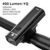 ROCKBROS Bike Light Rainproof USB Rechargeable LED 2000mAh MTB