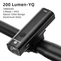 ROCKBROS Bike Light Rainproof USB Rechargeable LED 2000mAh MTB