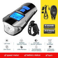 Waterproof Bicycle Light USB Charging