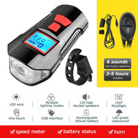 Waterproof Bicycle Light USB Charging