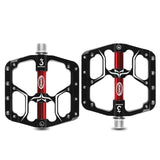CXV15 Wide Flat Bike Pedal 3 Sealed Bearings 9/16in