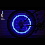 2PCS Bicycle LED Light Tire Valve Cap