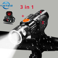 8000 Lumen Bike Light Set USB rechargeable
