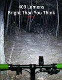 ROCKBROS Bike Light Rainproof USB Rechargeable LED 2000mAh MTB