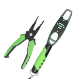 LINNHUE Aluminum Alloy Fishing Pliers Grip Set Split Ring Cutters Line