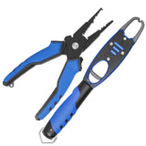 LINNHUE Aluminum Alloy Fishing Pliers Grip Set Split Ring Cutters Line