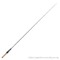 TSURINOYA CLEVER Spinning Casting Fishing Rod UL L Power Line 1-6lb Lure WT 1-7g 2 Sections
