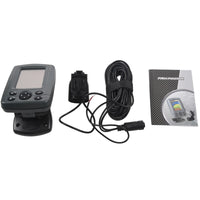 Portable Sonar Fish Finder Boat Finder Sounder 200KHz/83KHz