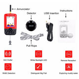 Smart Portable Depth Fish Finder with Wireless Sonar Sensor