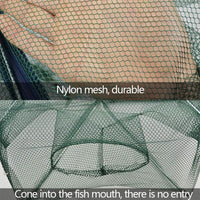 Portable Collapsible Fishing Net Trap