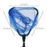 Fish Landing Foldable Collapsible Telescopic Pole Handle Durable Nylon Material Mesh