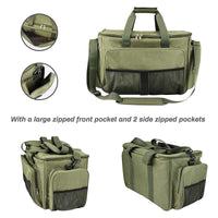 Fishing tackle bag 35-liter fishing carryall bag with multi-pocket