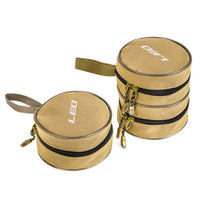 Zipper fly fishing reel pouch storage bag fishing equipment