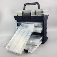 Fishing tackle box with Handle