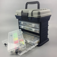 Fishing tackle box with Handle