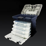 Fishing tackle box with Handle