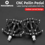 ROCKBROS MTB Road Bike Pedals Aluminum Alloy Anti-slip