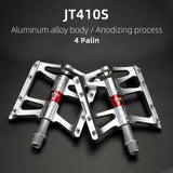 ROCKBROS MTB Road Bike Pedals Aluminum Alloy Anti-slip