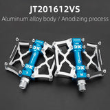ROCKBROS MTB Road Bike Pedals Aluminum Alloy Anti-slip