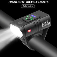 T6 LED Bicycle Light 10W 800LM USB Rechargeable