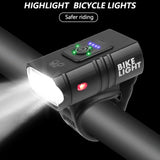T6 LED Bicycle Light 10W 800LM USB Rechargeable