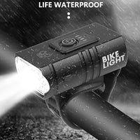 T6 LED Bicycle Light 10W 800LM USB Rechargeable