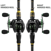 LINNHUE Baitcasting Reel BS2000 8.1:1High Speed Fishing Reel 8KG Max Drag