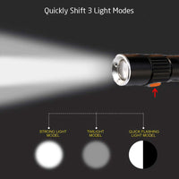 8000 Lumen Bike Light Set USB rechargeable