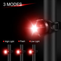 8000 Lumen Bike Light Set USB rechargeable