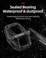 ROCKBROS Ultralight Seal Bearings Bicycle Pedals
