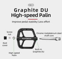ROCKBROS Ultralight Seal Bearings Bicycle Pedals