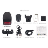4 In 1 Anti-theft Bike Security Alarm Wireless Remote Control