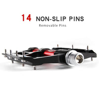Flat Bike Pedals MTB Road 3 Sealed Bearings