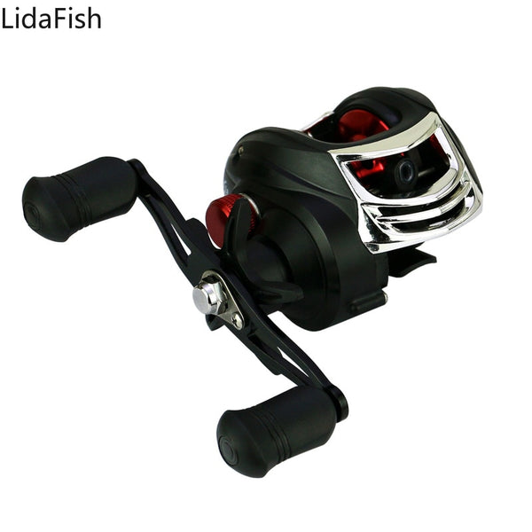2021 new Metal Spool Baitcasting Reel 8kg Max Drag 7.2:1 High Speed Gear Ratio