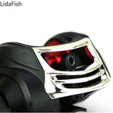 2021 new Metal Spool Baitcasting Reel 8kg Max Drag 7.2:1 High Speed Gear Ratio